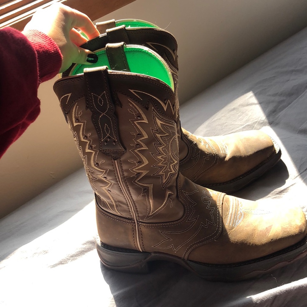 Durango cowboy boots - basically new